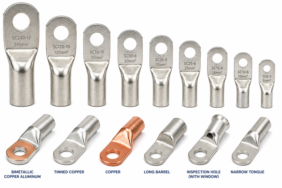 Cable lug brass 300a