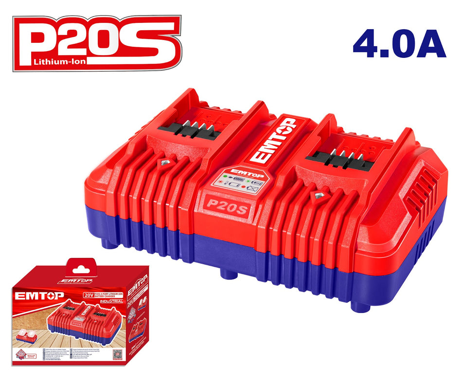 P20s battery charger emtop efcr20403